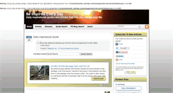 Desktop Screenshot of beinspiredeveryday.com
